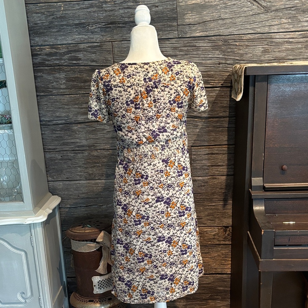 H&M Floral V-Neck Midi Dress - Multicolor - Picture 8 of 11